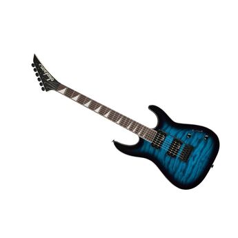 Jackson JS Series Dinky JS20 DKQ 2PT Electric Guitar - Transparent Blue — thumbnail 5
