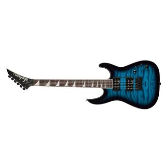 Jackson JS Series Dinky JS20 DKQ 2PT Electric Guitar - Transparent Blue — thumbnail 6
