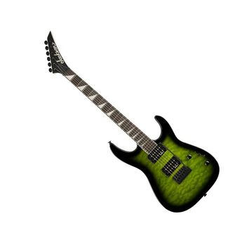 Jackson JS Series Dinky JS20 DKQ 2PT Electric Guitar - Transparent Green — thumbnail 3