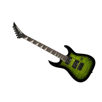 Jackson JS Series Dinky JS20 DKQ 2PT Electric Guitar - Transparent Green — thumbnail 5