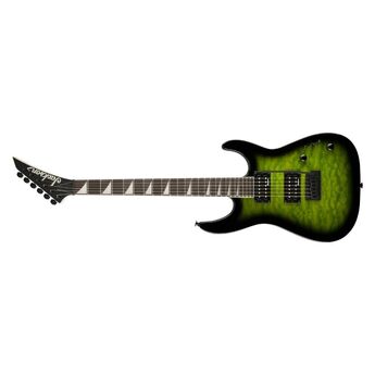 Jackson JS Series Dinky JS20 DKQ 2PT Electric Guitar - Transparent Green — thumbnail 6