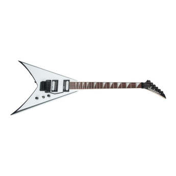 Jackson JS Series King V JS32 6 String White with Black Bevels Electric Guitar — thumbnail 3