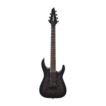 Jackson JS Series Dinky Arch Top 7-String JS22Q-7 DKA HT Electric Guitar (Black)