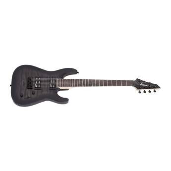 Jackson JS Series Dinky Arch Top 7-String JS22Q-7 DKA HT Electric Guitar (Black) — thumbnail 4