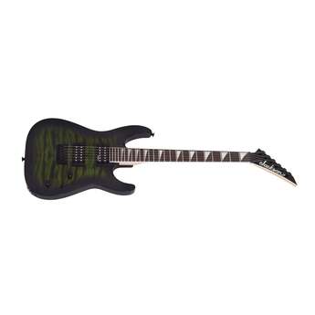 Jackson JS Series Dinky Arch Top JS32Q DKA HT Guitar (Transparent Green Burst) — thumbnail 4
