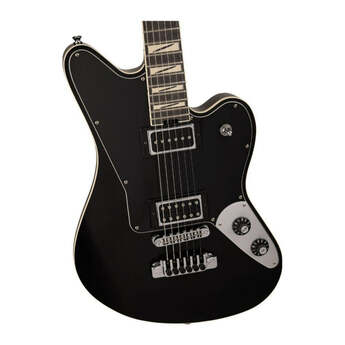 Jackson Pro Series Signature Lee Malia LM 87 Open Pore Black Electric Guitar — thumbnail 3