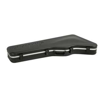 Jackson Aluminum Channeling Molded Case for Kelly and Warrior Guitar (Black)