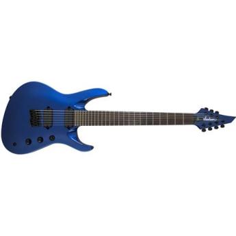 jackson Jackson Pro Series Signature Chris Broderick Soloist HT7 7-String Guitar, 24 Frets, Neck-Through-Body, Rosewood Fingerboard, Gloss, Metallic Blue
