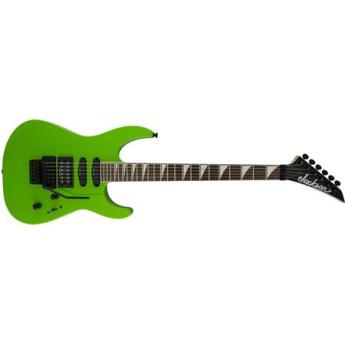 Jackson X Series Soloist SL3X Electric Guitar, 24 Frets, Speed Neck, Dark Rosewood Fingerboard, Gloss Polyester, Slime Green