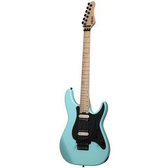 schecter Schecter Sun Valley Super Shredder Floyd Rose Electric Guitar, 24 Frets, Thin C Shape Neck, Maple Fretboard, Sea Foam Green