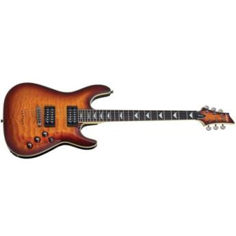 schecter Schecter Omen Extreme-6 6-String Solid Body Electric Guitar, 24 Frets, Thin C Shape Neck, Rosewood Fretboard, Vintage Sunburst
