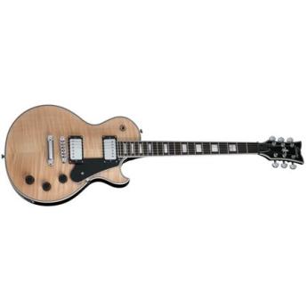 schecter Schecter Solo-II Custom 6-String Electric Guitar, 22 Frets, Thin C Shape Neck, Ebony Fretboard, Gloss Natural