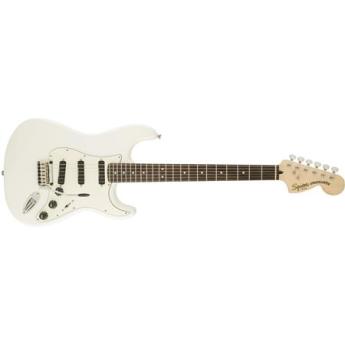 Squier Deluxe Hot Rails Stratocaster Beginner Electric Guitar, 22 Frets,  