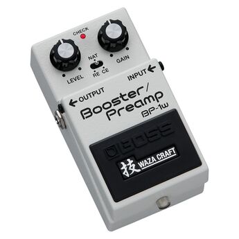 Boss Waza Craft BP-1W Booster/Preamp Guitar Effects Pedal — thumbnail 4