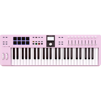 ARTURIA KeyLab Essential mk3 49-Key Universal MIDI Controller and Software (Rose Quartz) — thumbnail 3