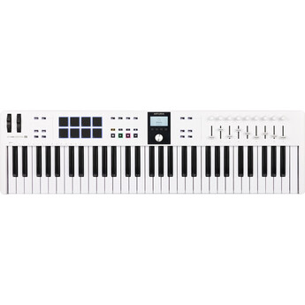 Arturia KeyLab Essential mk3 61-Key Universal MIDI Controller and Software (White) — thumbnail 2
