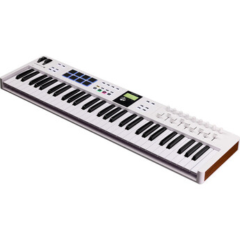 Arturia KeyLab Essential mk3 61-Key Universal MIDI Controller and Software (White) — thumbnail 3