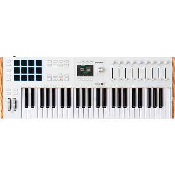 ARTURIA KeyLab 49 mk3 Professional MIDI Controller and Software (White)