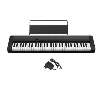 Casio Casiotone CT-S1 61-Key Touch Response Portable Keyboard (Black) with Accs — thumbnail 4