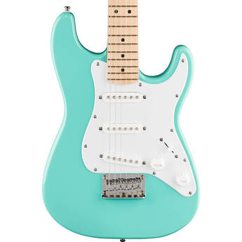 Mini Stratocaster Electric Guitar - Sea Foam Green — thumbnail 5