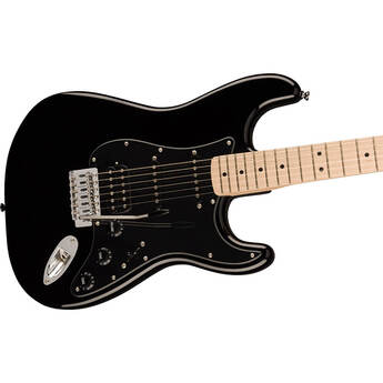Squier Sonic Stratocaster HSS Electric Guitar - Black — thumbnail 4