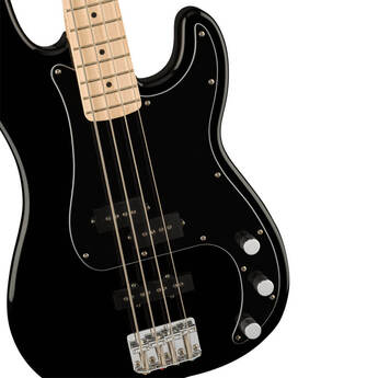 Affinity Series Precision Bass PJ Electric Guitar - Black — thumbnail 3