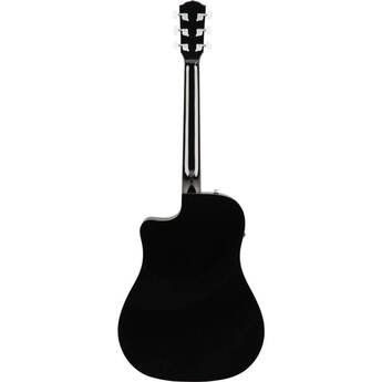 CD-60SCE Dreadnought Acoustic Guitar with CD-1 Fishman Pickup and Preamp - Black — thumbnail 2