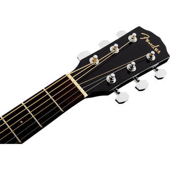 CD-60SCE Dreadnought Acoustic Guitar with CD-1 Fishman Pickup and Preamp - Black — thumbnail 6