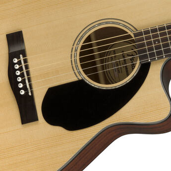 CC-60SCE Concert Acoustic Guitar with Fishman CD Preamp and Tuner - Natural — thumbnail 5