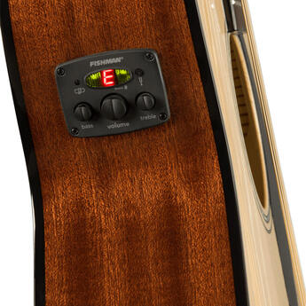 CC-60SCE Concert Acoustic Guitar with Fishman CD Preamp and Tuner - Natural — thumbnail 6