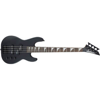 Minion JS1X Concert Bass Electric Guitar - Satin Black — thumbnail 2
