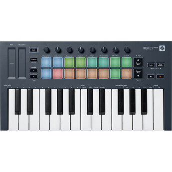 Novation FLkey Mini USB MIDI Keyboard Controller for FL Studio (25-Mini Keys) — thumbnail 4