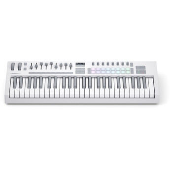 Novation Launchkey 49 MK4 USB MIDI Keyboard Controller (White, 49 Keys) — thumbnail 2