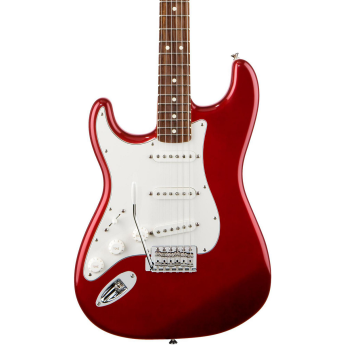 Fender Standard Stratocaster Left Handed Electric Guitar Candy Apple Red Rosewood Fretboard