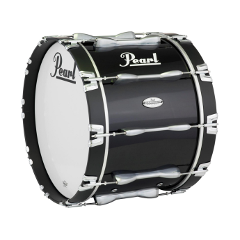 Pearl 32 x 14 in. Championship Maple Marching Bass Drum Midnight Black