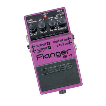 BOSS BF-3 Flanger Ultra and Gate/Pan Modes Guitar Effects Pedal with Bass Inputs — thumbnail 3