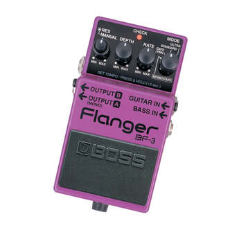 BOSS BF-3 Flanger Ultra and Gate/Pan Modes Guitar Effects Pedal with Bass Inputs — thumbnail 4