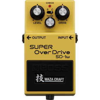 Boss SD-1W Super Overdrive Waza Craft Guitar Pedal — thumbnail 2