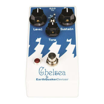 Earthquaker Chelsea Low End Fuzz Driver Pedal with 9 Volt DC Power Supply — thumbnail 2