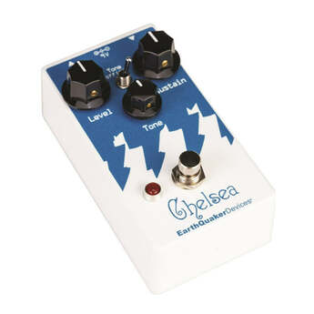 Earthquaker Chelsea Low End Fuzz Driver Pedal with 9 Volt DC Power Supply — thumbnail 3