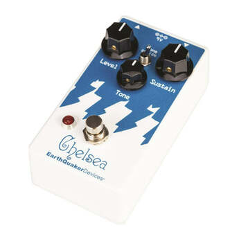 Earthquaker Chelsea Low End Fuzz Driver Pedal with 9 Volt DC Power Supply — thumbnail 4