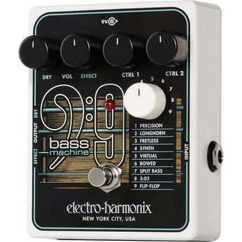 Electro-harmonix BASS9 Bass Machine Pedal for Electric Guitars — thumbnail 5