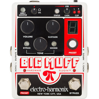 Electro-harmonix Big Muff Hardware Plugin USB Audio Interface with Power Supply — thumbnail 3
