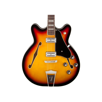Fender Coronado Semi-Hollowbody Electric Guitar 3-Color Sunburst Rosewood Fingerboard