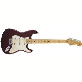 Fender American Standard Stratocaster Electric Guitar, 22 Frets, Modern C Neck, Rosewood Fingerboard, Passive Pickup, Urethane, Bordeaux Metallic
