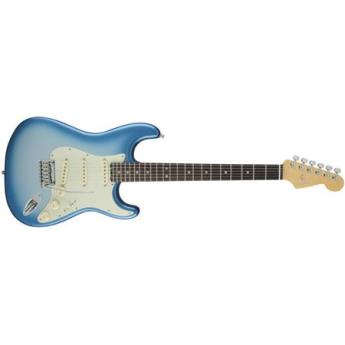 Fender American Elite Stratocaster Electric Guitar, 22 Frets, Modern C to D Neck, Rosewood Fingerboard, Gloss Polyurethane, Sky Burst Metallic