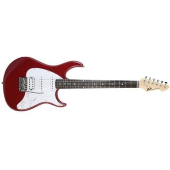 Peavey Raptor Plus Beginner Electric Guitar, 22 Frets, Maple Neck, Solid Basswood Body, Rosewood Fingerboard, Northeast Red