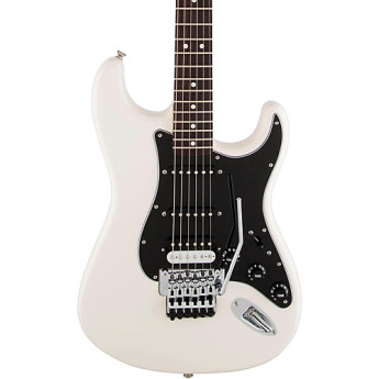 Fender Standard Stratocaster w/Floyd Rose HSS Rosewood Fingerboard Electric Guitar Olympic White