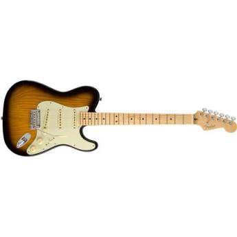 fender Fender Limited Edition 2018 Strat-Tele Hybrid 6-String Guitar, 22 Frets, Modern "Deep C" Neck, Maple Fingerboard, Gloss Nitrocellulose Lacquer, 2-Color Sunburst