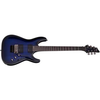 schecter Schecter Blackjack SLS C-1 Floyd Rose Active 6-String Electric Guitar, 24 Frets, Ultra Thin C Shape Neck, Ebony Fretboard, See-Thru Blue Burst